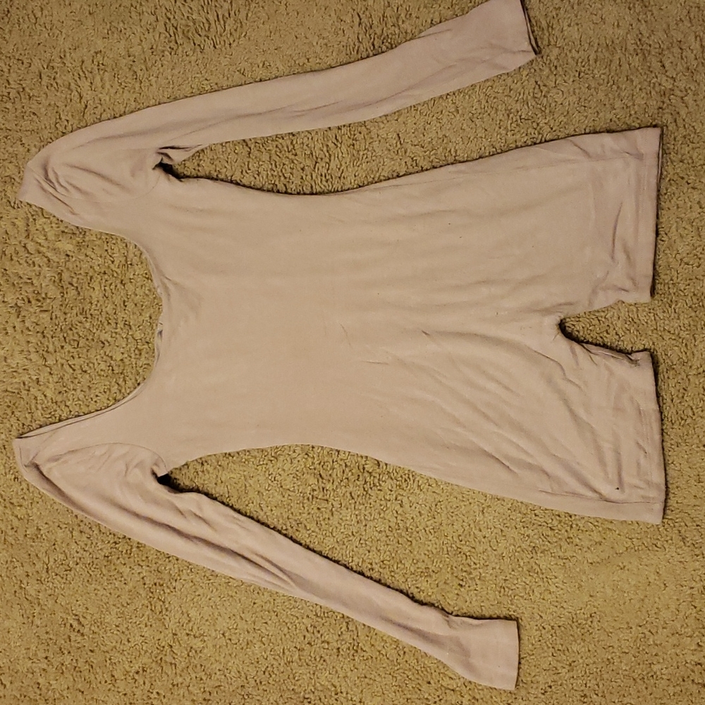 Beige  leotard